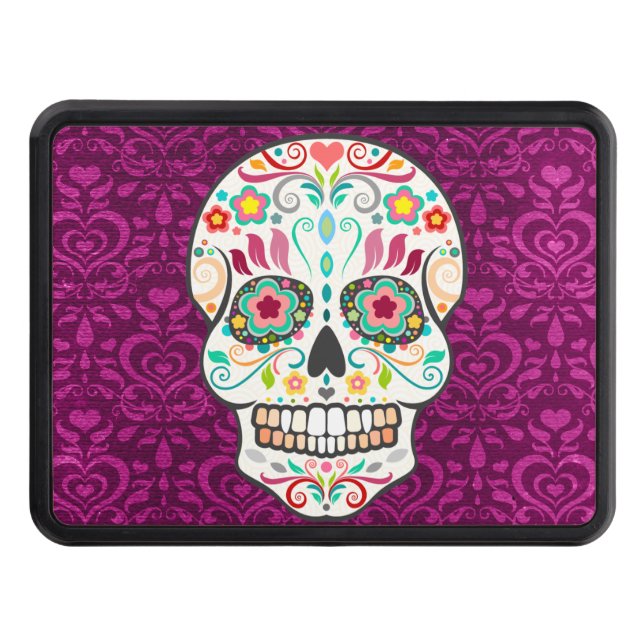 Cubierta Para Remolque Feliz Muertos - remolque de enganche festivo del (Anverso)