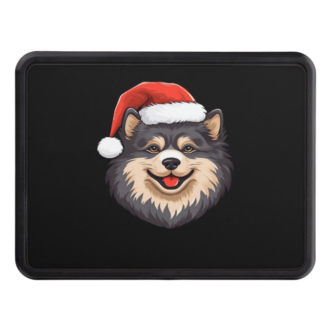 Cubierta Para Remolque Finnish Lapphund Ugly Sweater Christmas Classic T- (Anverso)