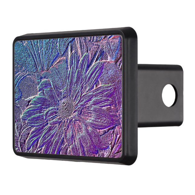 Cubierta Para Remolque Floral púrpura metálica (Izquierda)