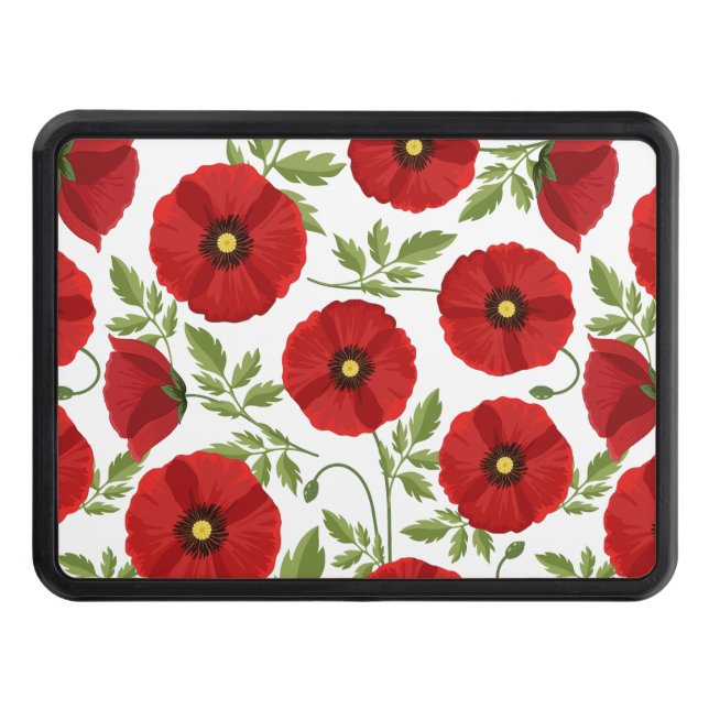 Cubierta Para Remolque Flores veraniegas alegres con adormidera (Anverso)