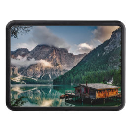 Cubierta Para Remolque Foto paisajística del lago de las montañas italian