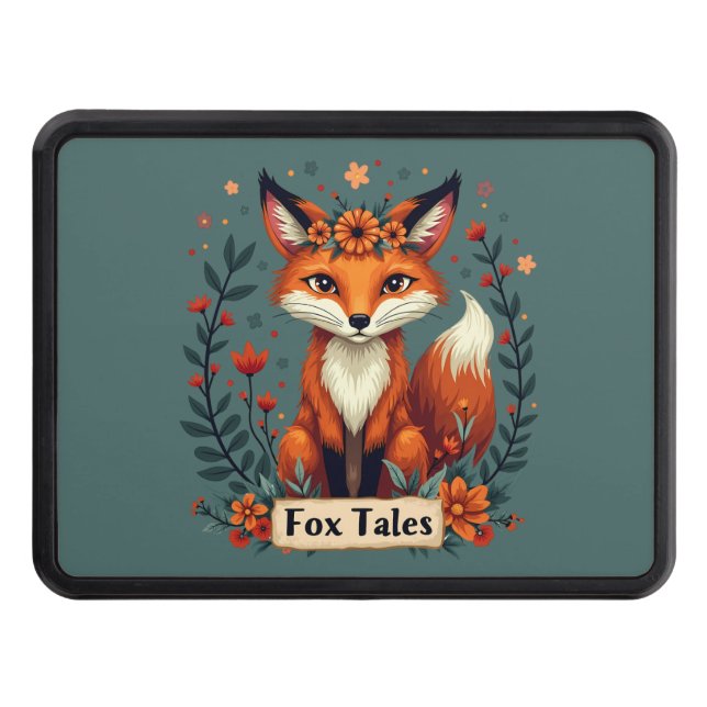 Cubierta Para Remolque Fox Tales Boho Woodland Animal (Anverso)