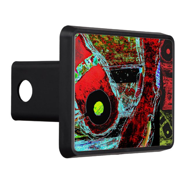 Cubierta Para Remolque Frequency Serpent –  Abstract Trailer Hitch Cover (Derecha)