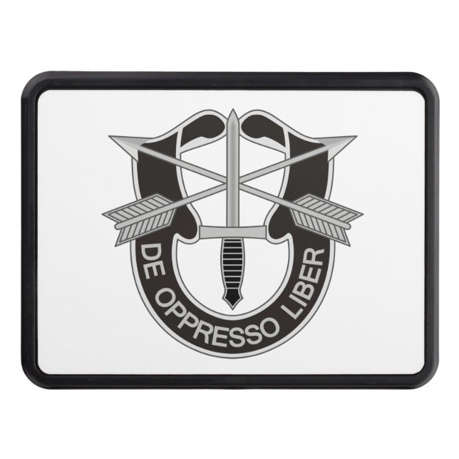 Cubierta Para Remolque Fuerzas Especiales SF De Oppresso Liber (Anverso)