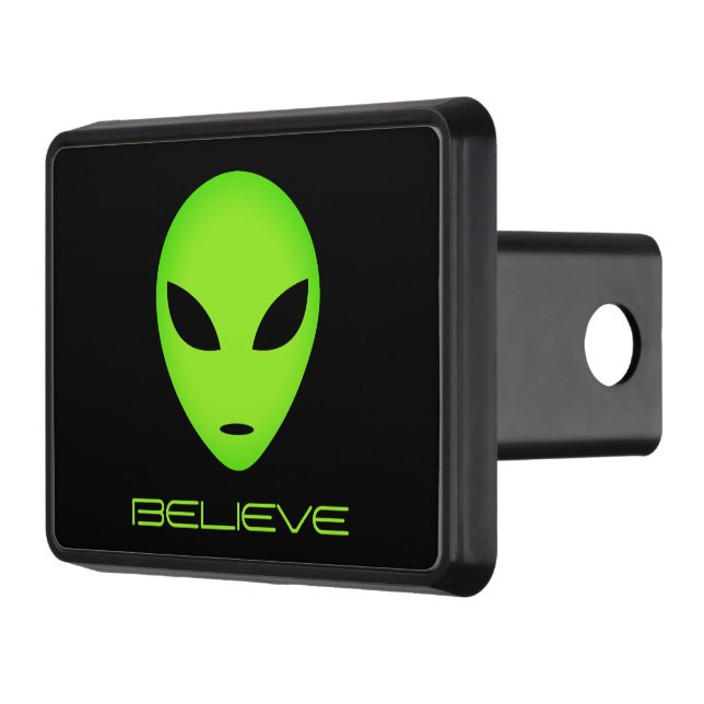 Cubierta Para Remolque Fundido personalizado de cabeza alienígena verde c (Izquierda)