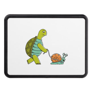 Cubierta Para Remolque Funny Animals Turtle And Snail