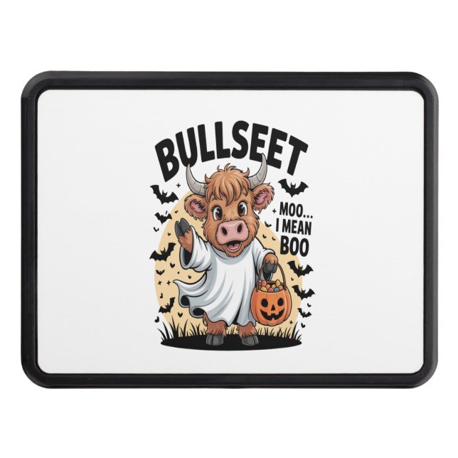 Cubierta Para Remolque Funny Cow Halloween (Anverso)
