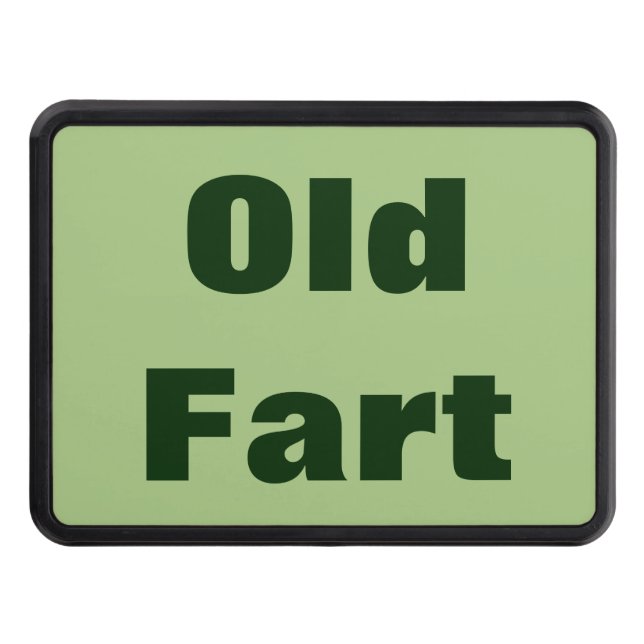 Cubierta Para Remolque Funny Old Fart Hitch Cover Gift (Anverso)