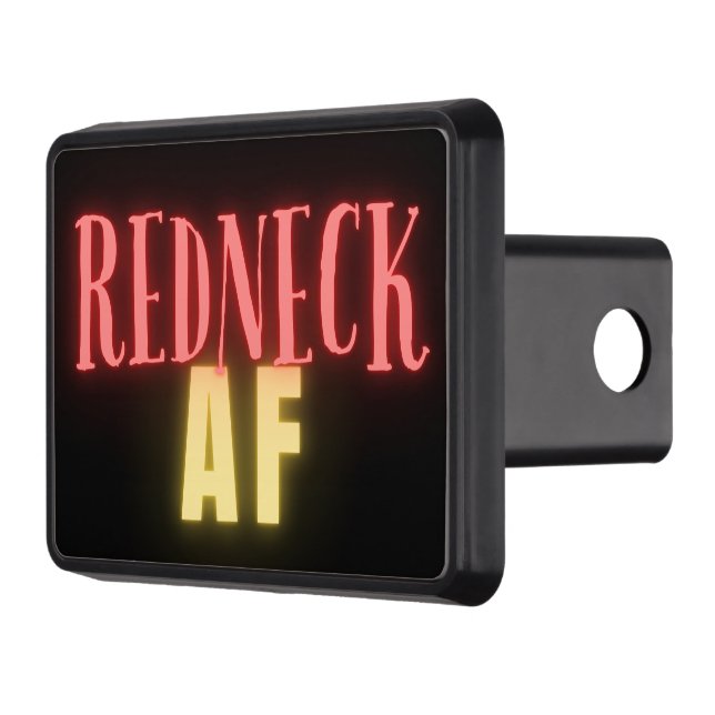 Cubierta Para Remolque Funny Redneck AF Neon (Izquierda)