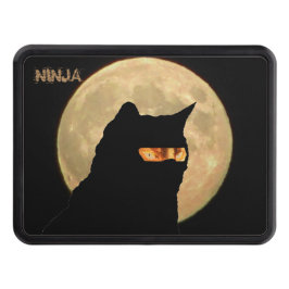 Cubierta Para Remolque Gato de Ninja y Luna Llena