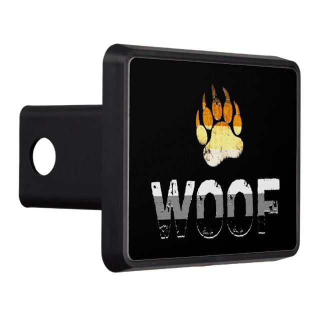 Cubierta Para Remolque Gay Bear Pride Woof (Derecha)