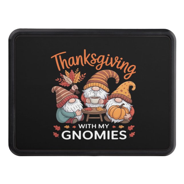 Cubierta Para Remolque Gnome Fall Leopard Turkey Essential T (Anverso)