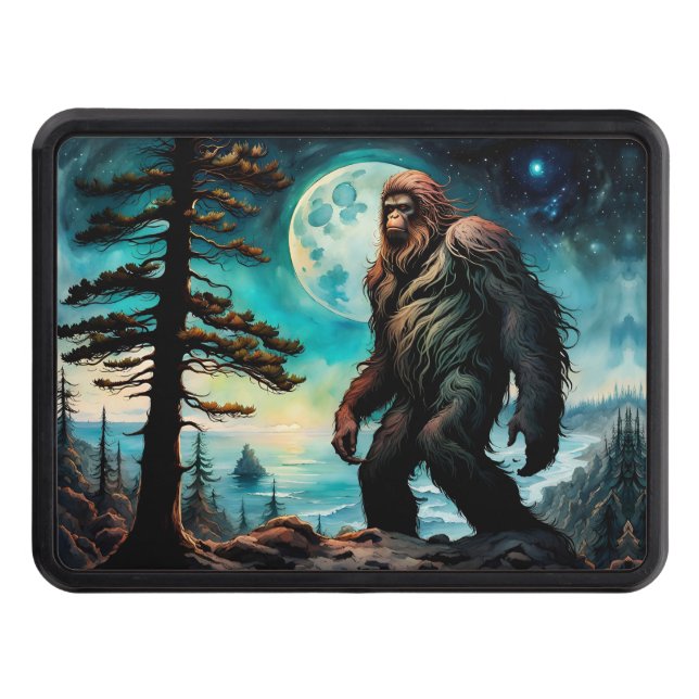Cubierta Para Remolque Gone Squatchin' Living Large Sasquatch (Anverso)