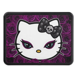 Cubierta Para Remolque Gothic Kitty Skull Bow
