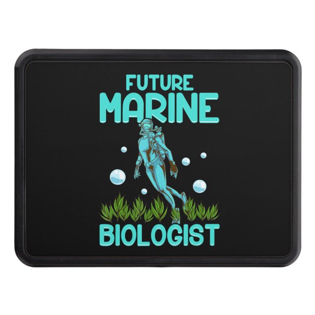 Cubierta Para Remolque Gracioso Buceo Scuba Regalo Buceo Biología Futuro  (Anverso)