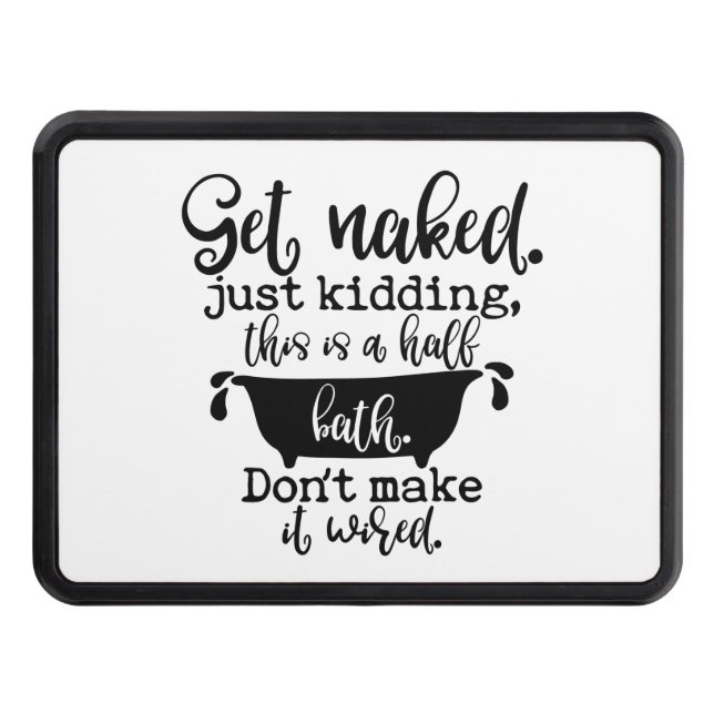 Cubierta Para Remolque Gracioso Diseño De Baño Para Su Decoración Domésti (Anverso)