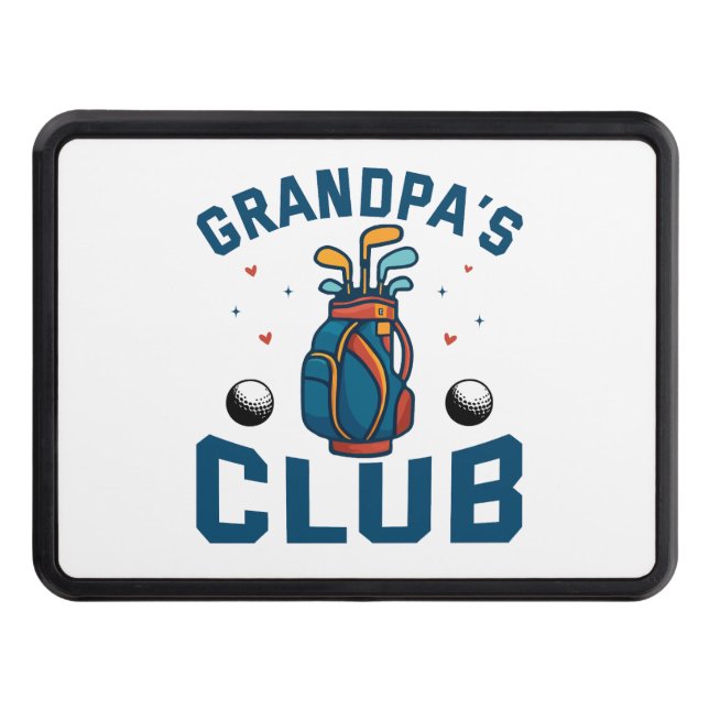 Cubierta Para Remolque Gracioso regalo del club de golf del abuelo (Anverso)