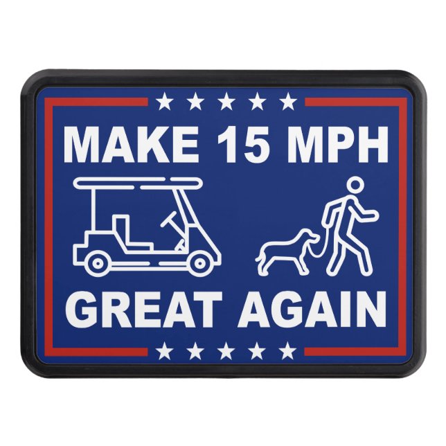 Cubierta Para Remolque Gracioso Rótulo de yard político Peachtree City Go (Anverso)