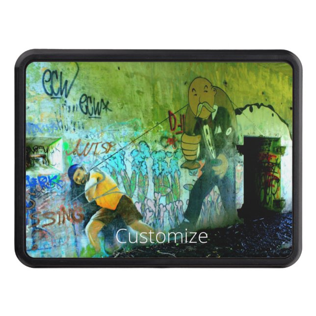 Cubierta Para Remolque Graffiti de guerra de clases Thunder_Cove (Anverso)