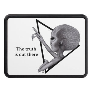 Cubierta Para Remolque Grey Alien, la verdad está ahí fuera