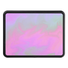 Cubierta Para Remolque Gris rosa rosa de mármol de arte líquido