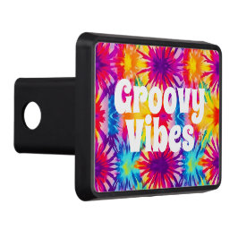 Cubierta Para Remolque Groovy Vibes Tie Dye Personalizable