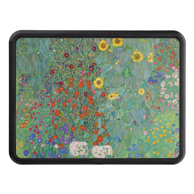 Cubierta Para Remolque Gustav Klimt - Jardín de campo con girasoles (Anverso)