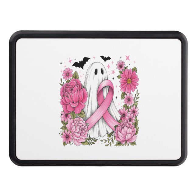 Cubierta Para Remolque Halloween Ghost Boho (Anverso)