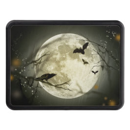 Cubierta Para Remolque Halloween Moon Spooky Crows