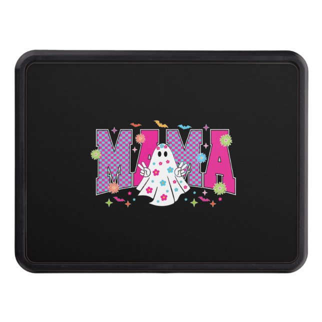 Cubierta Para Remolque Halloween Neon Mama Mini (Anverso)