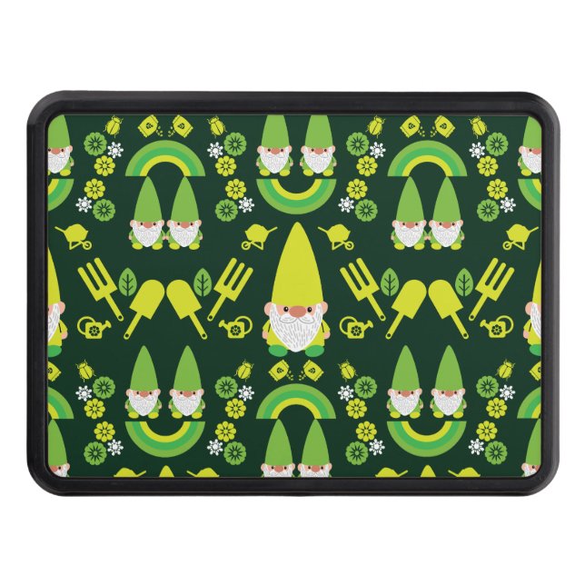 Cubierta Para Remolque Head Garden Gnome Gardener (Anverso)