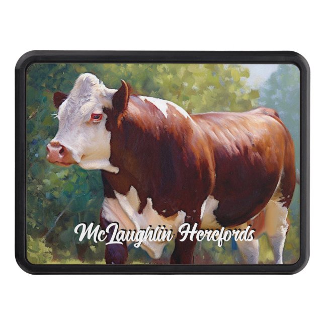 Cubierta Para Remolque Hereford Bull (Anverso)