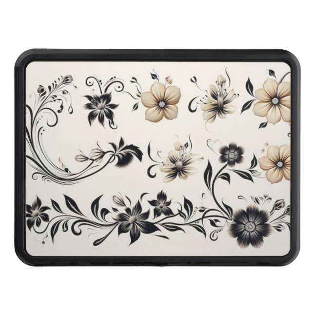 Cubierta Para Remolque Hermosa flor natural (Anverso)