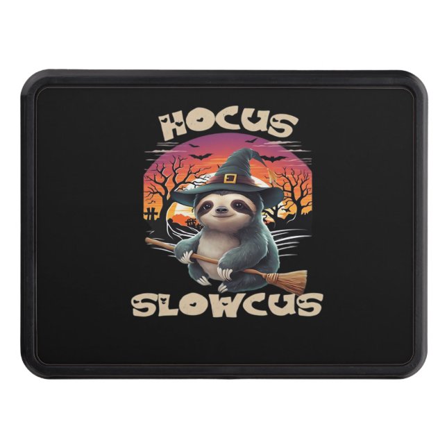 Cubierta Para Remolque Hocus Slowcus Sloth amantes del disfraz de Hallowe (Anverso)