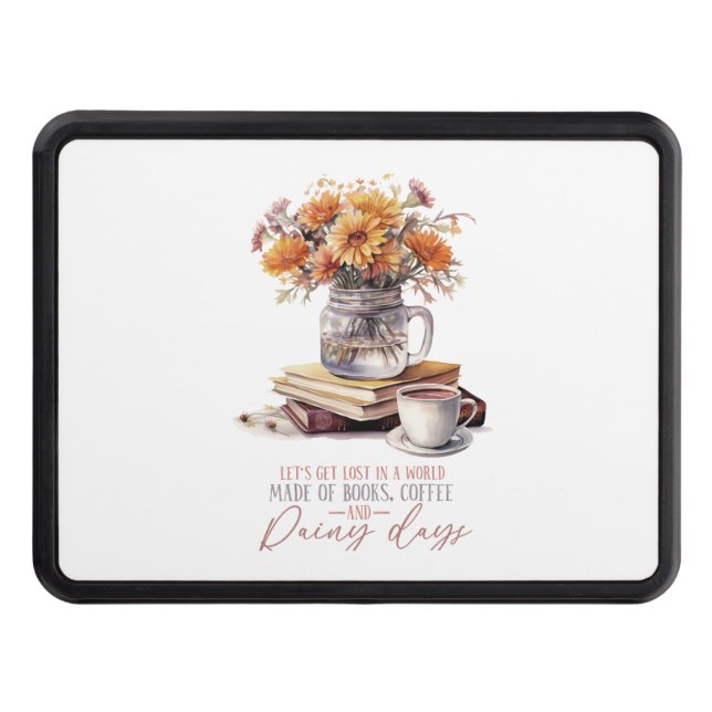 Cubierta Para Remolque Hojas de otoño y flores (Anverso)