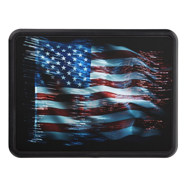 Cubierta Para Remolque Holograma de la bandera estadounidense (Anverso)
