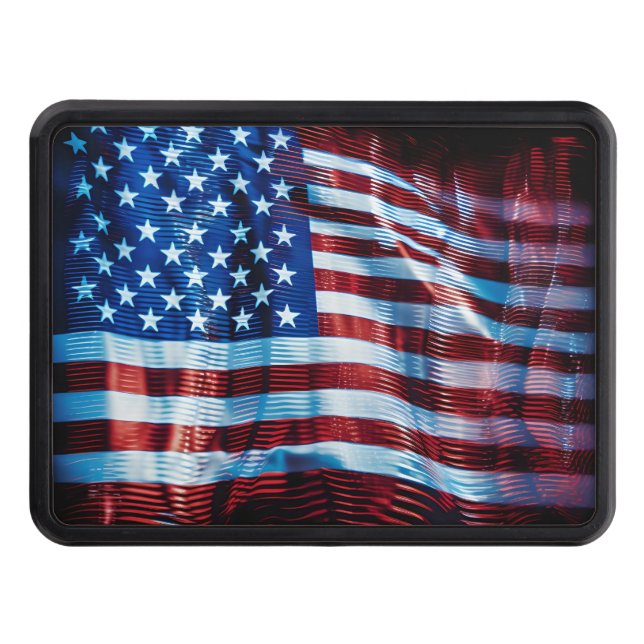 Cubierta Para Remolque Holograma de la bandera estadounidense (Anverso)