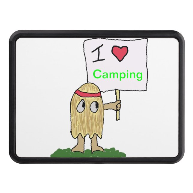 Cubierta Para Remolque I (corazón) Hippie Dippy (Anverso)