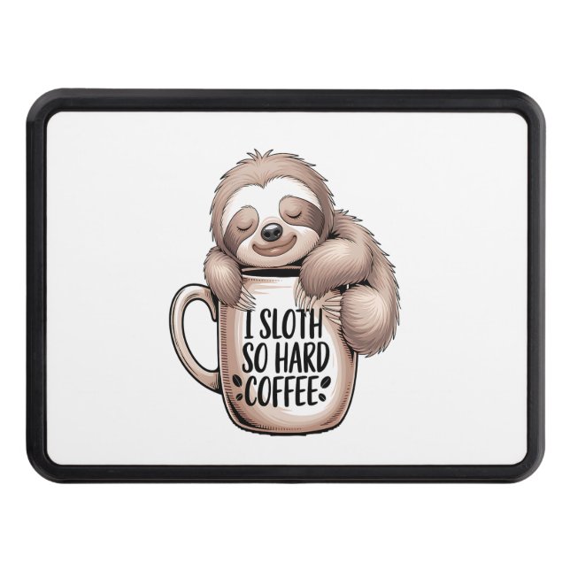 Cubierta Para Remolque I Sloth Without Coffee (Anverso)