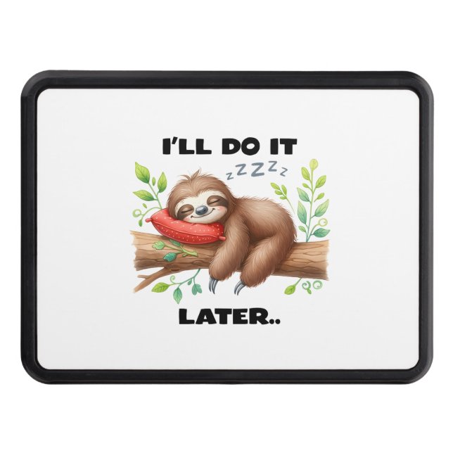 Cubierta Para Remolque I'll Do It Later Sloth (Anverso)