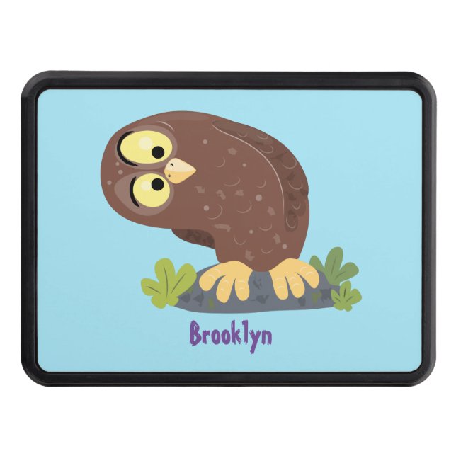 Cubierta Para Remolque Ilustracion curioso y gracioso de personalizado de (Anverso)