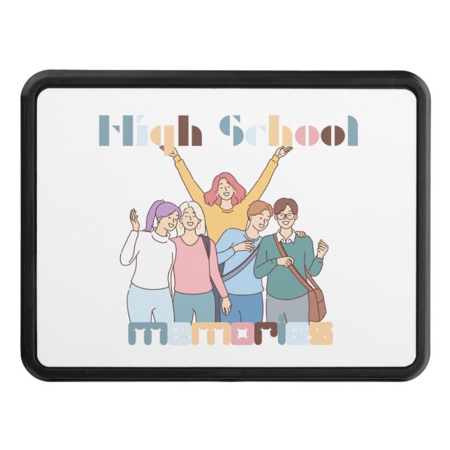 Cubierta Para Remolque Ilustracion de amigos de Recuerdos de secundaria (Anverso)