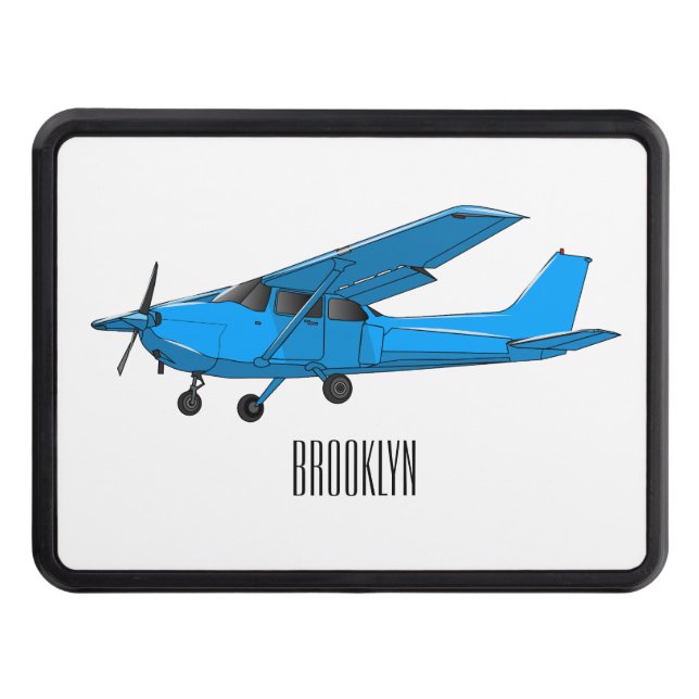 Cubierta Para Remolque Ilustracion de personalizado de aviones (Anverso)