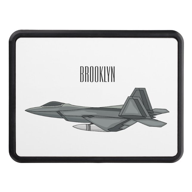 Cubierta Para Remolque Ilustracion de personalizado de aviones de combate (Anverso)