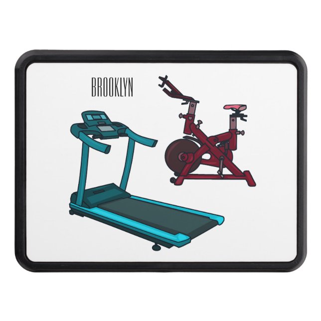 Cubierta Para Remolque Ilustracion de personalizado de bicicletas de hila (Anverso)