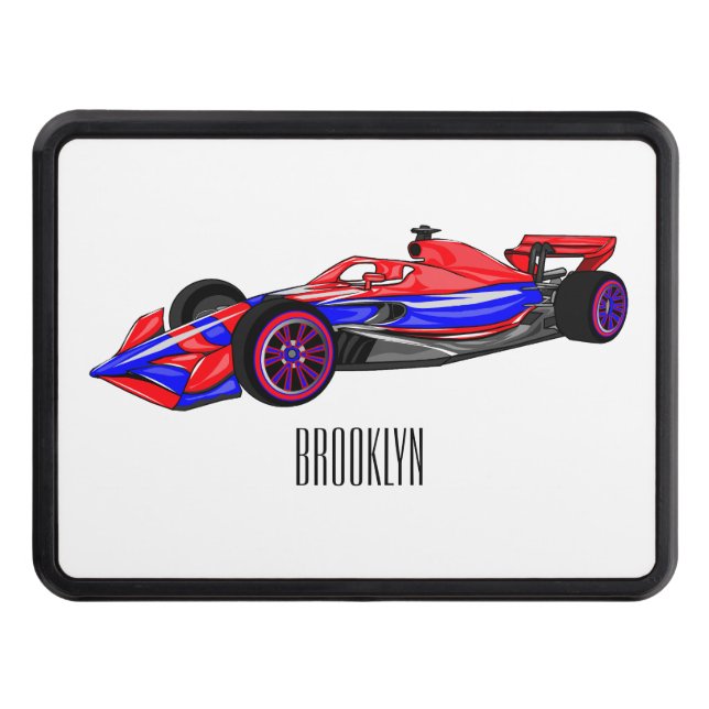 Cubierta Para Remolque Ilustracion de personalizado de coches de carreras (Anverso)