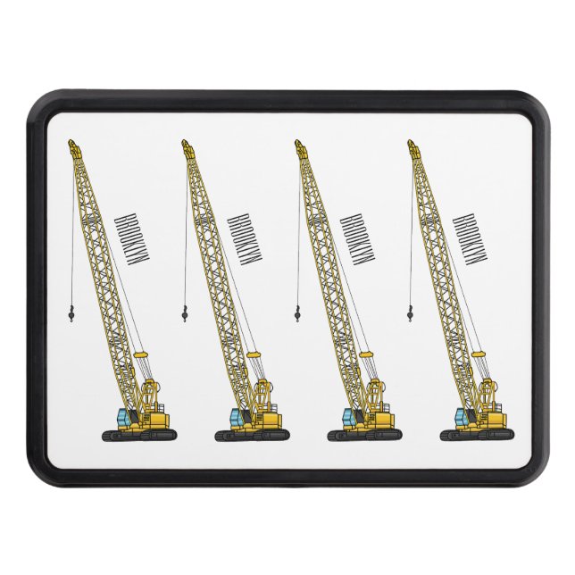 Cubierta Para Remolque Ilustracion de personalizado de excavadora Draglin (Anverso)