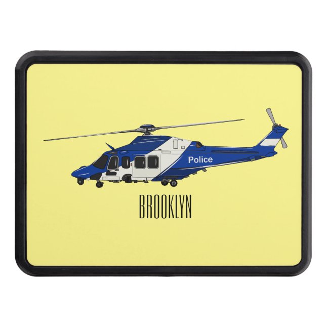 Cubierta Para Remolque Ilustracion de personalizado de helicópteros de la (Anverso)