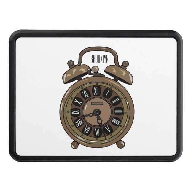 Cubierta Para Remolque Ilustracion de personalizado de reloj de alarma (Anverso)