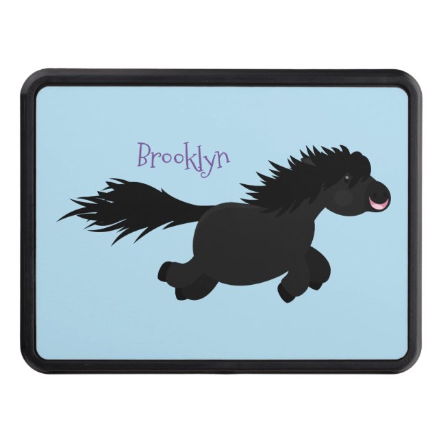 Cubierta Para Remolque Ilustracion de personalizado del pony de Shetland  (Anverso)